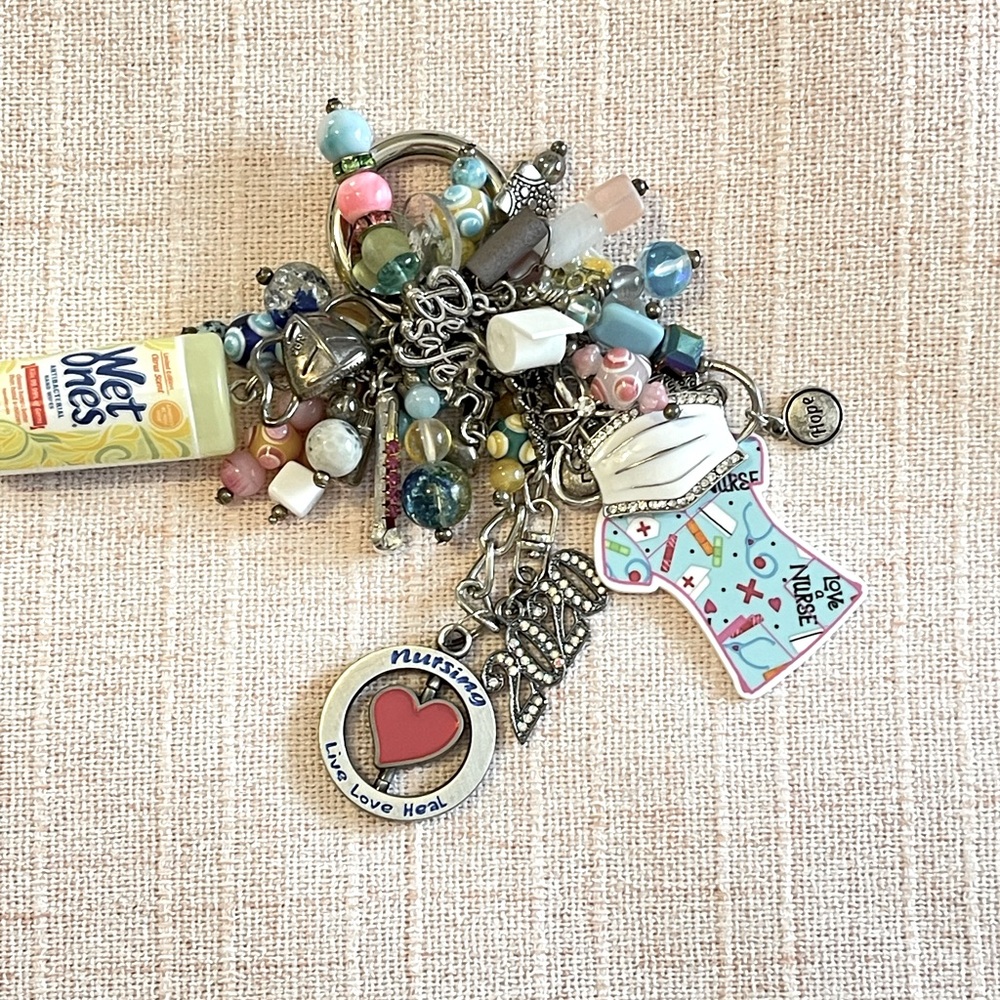 Custom Nursing Charm “ I survived “